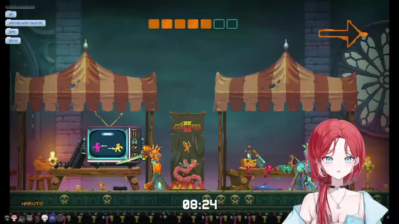뉴비 4명에 고인물 1명?