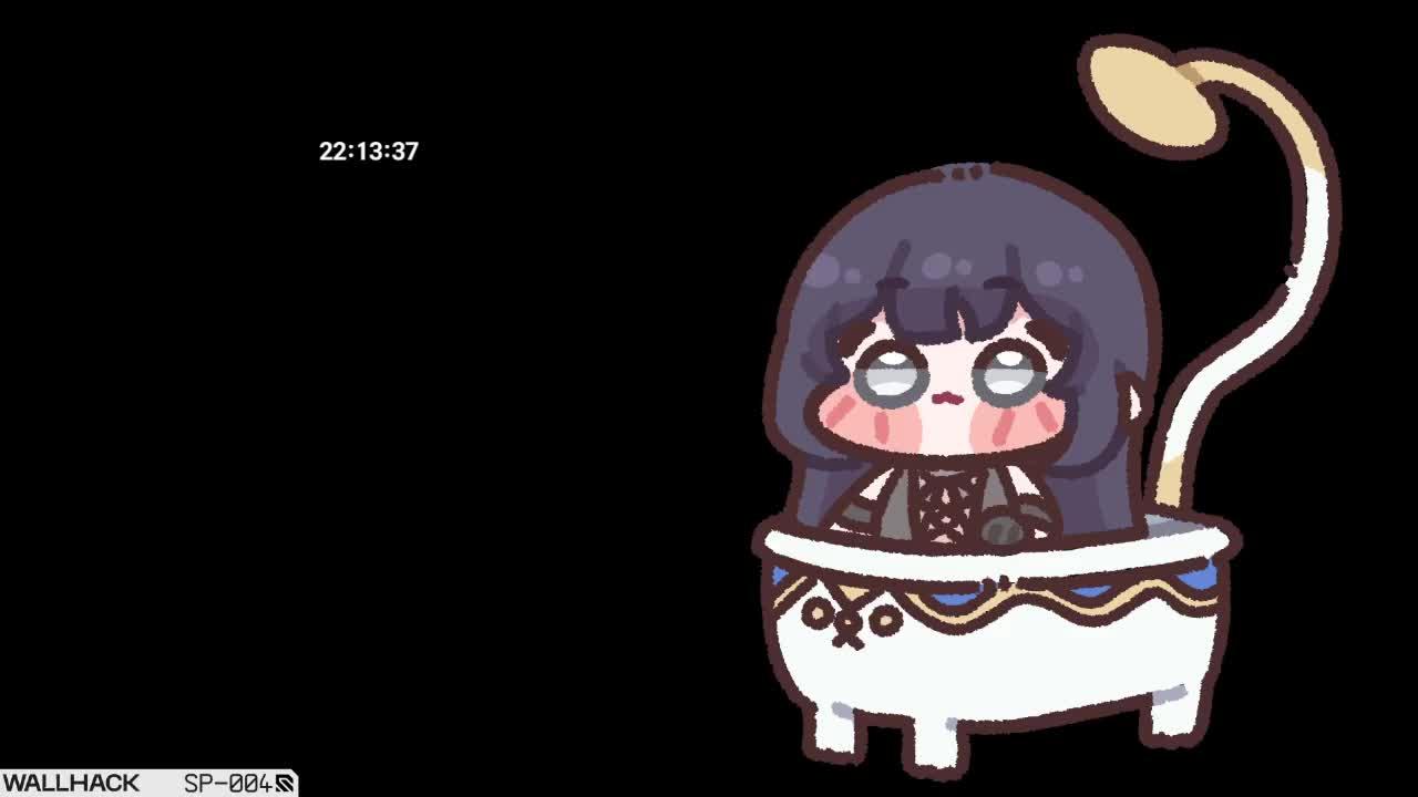 푸키먼 벽느끼고 도망침 