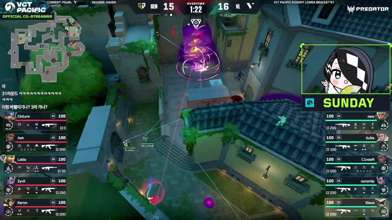 1부 델타포스 이벤트 2일차 #AD + 2부 VL vs GEN 퍼시픽 킥오프 중계 + 3부 봉봉팜 건축