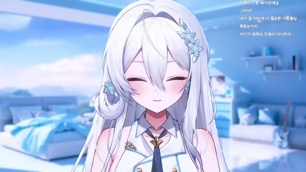 토크 + 이리(W.냐미) + 노래 + 엔드필드 ʚ💙ɞ 