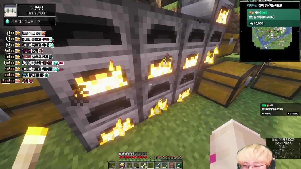 오늘 진짜 졸업하겠습니다 목표다이아 605개 시작 (한강서버 다이아게임)