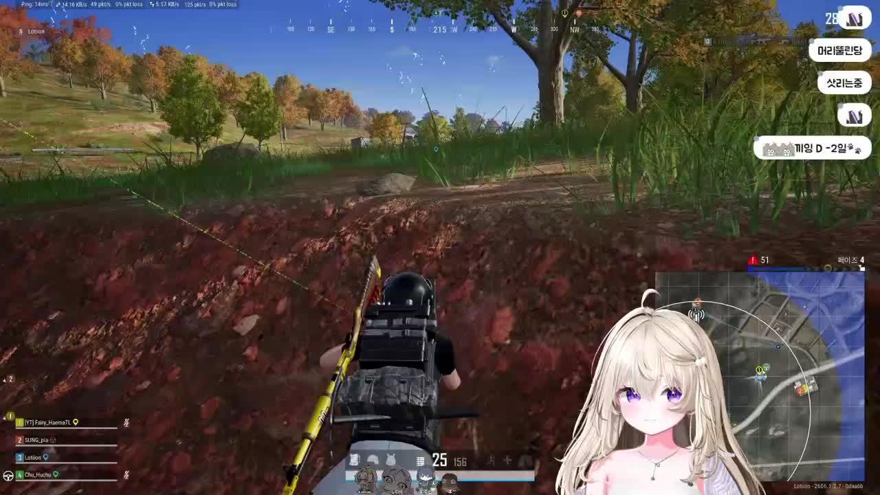 [PUBG:통통배] 안녕하세요 버러지입니다ㅠ (w.해마티엘,후추,성피아)