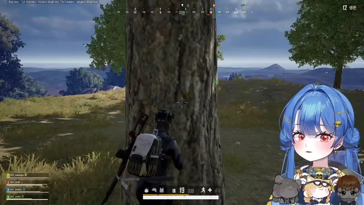 [PUBG:통통배] 2일차 1등은 불신팀! (w. 행수님, 누리님, 난지님, 왓구홍길동님)