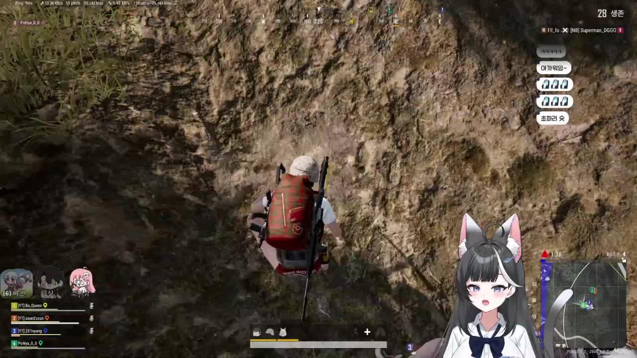 [PUBG: 통통배] 마지막 본선 매치 2일차 (w바뀐,이선,조이냥)