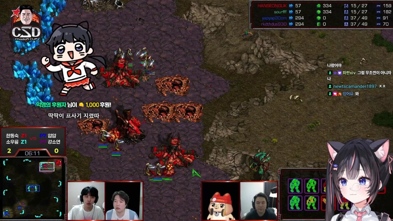 서새봄] 차도르컵 결승전 같이보기&대회 참가(플레임팀 화이팅!!) #csd