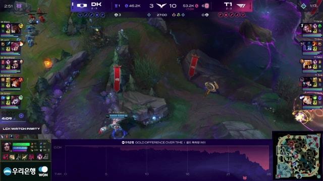 DK vs T1 보면서 재획하기 ＞︿＜