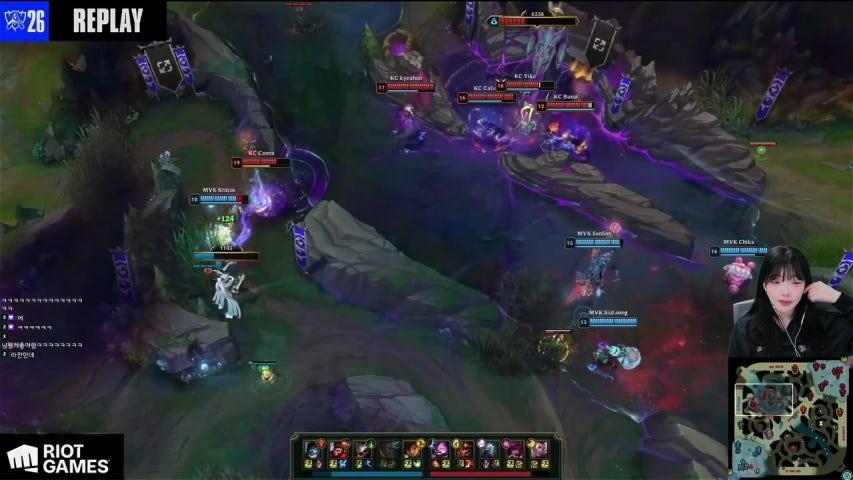 월즈 코스트리밍 쨔쨔 KC vs MVK #WORLDS2026
