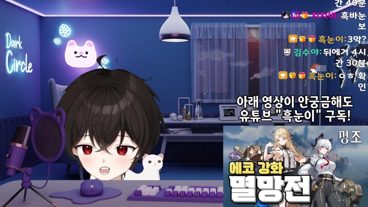 흑눈이 라이브 썸네일