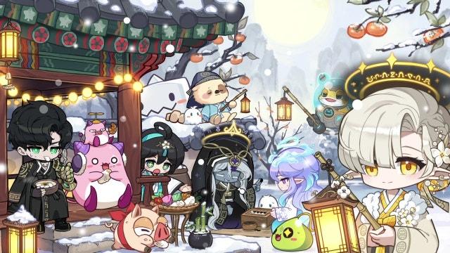 [오로라] 신나는 일요일에는 메이플스토리