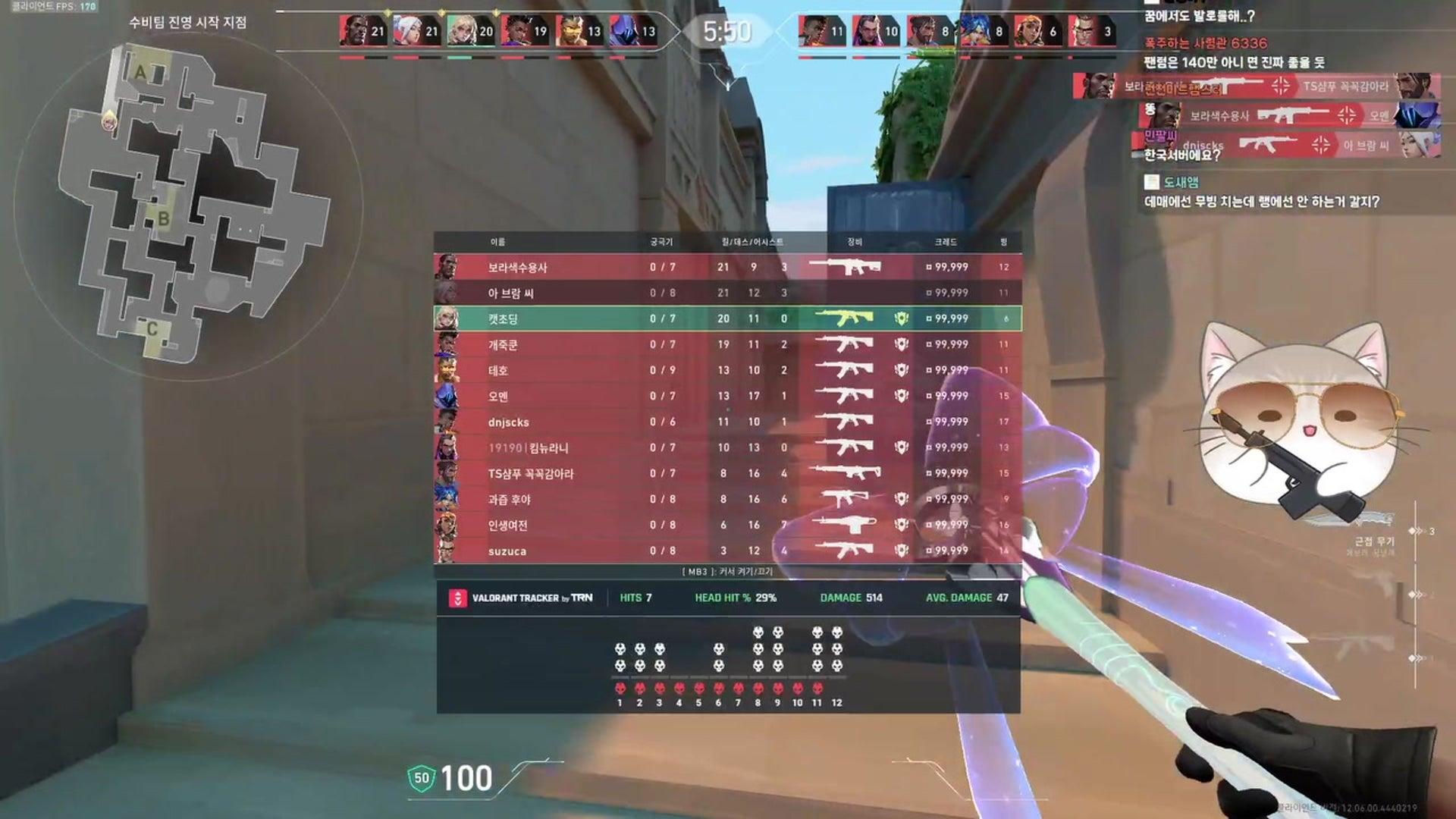 냥냥꽁냥쫑냥 - 발로란트